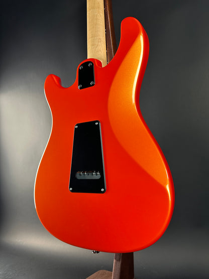 Back angle of Used PRS NF3 Metallic Orange.