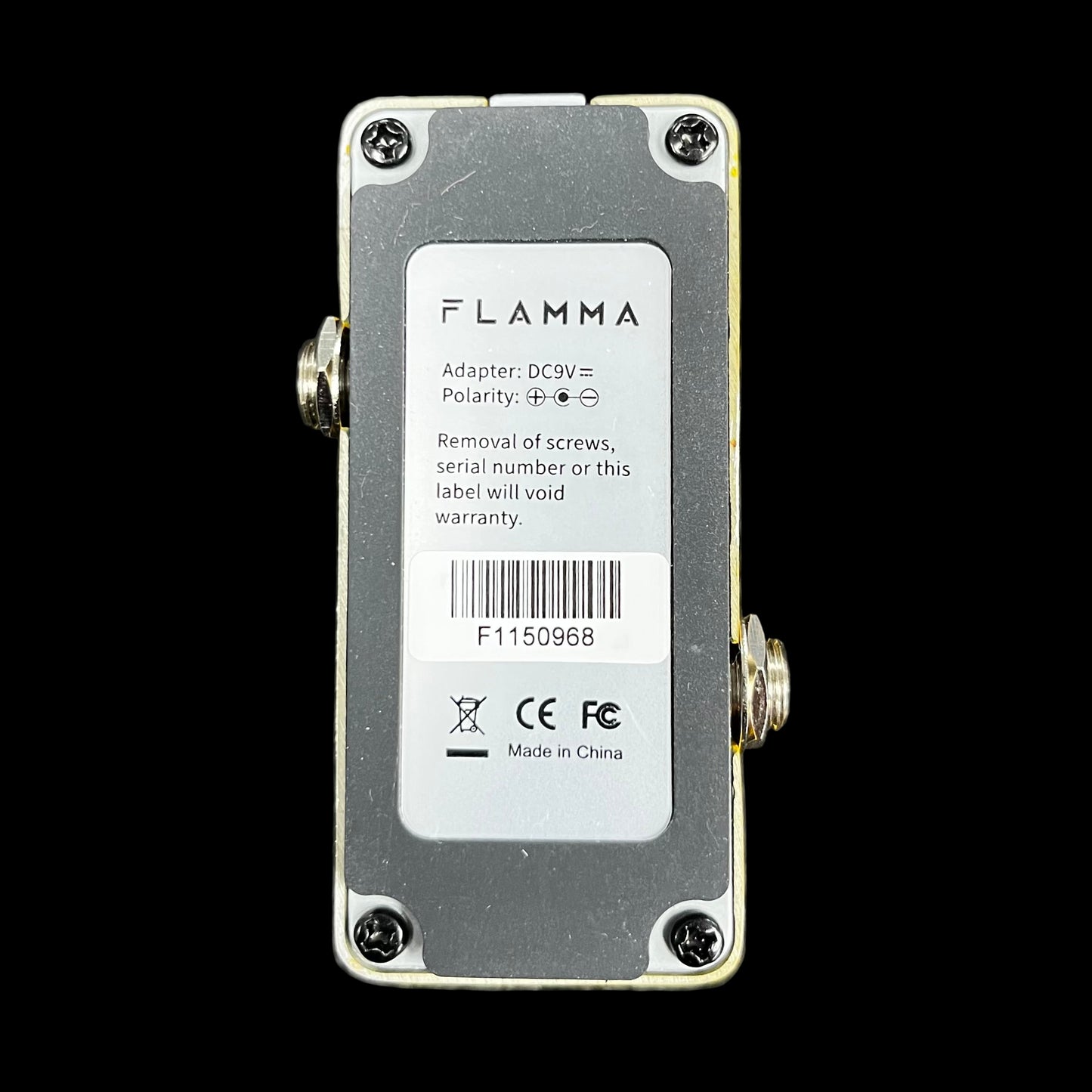 Bottom of Used Flamma FC07 Overdrive TFW2599