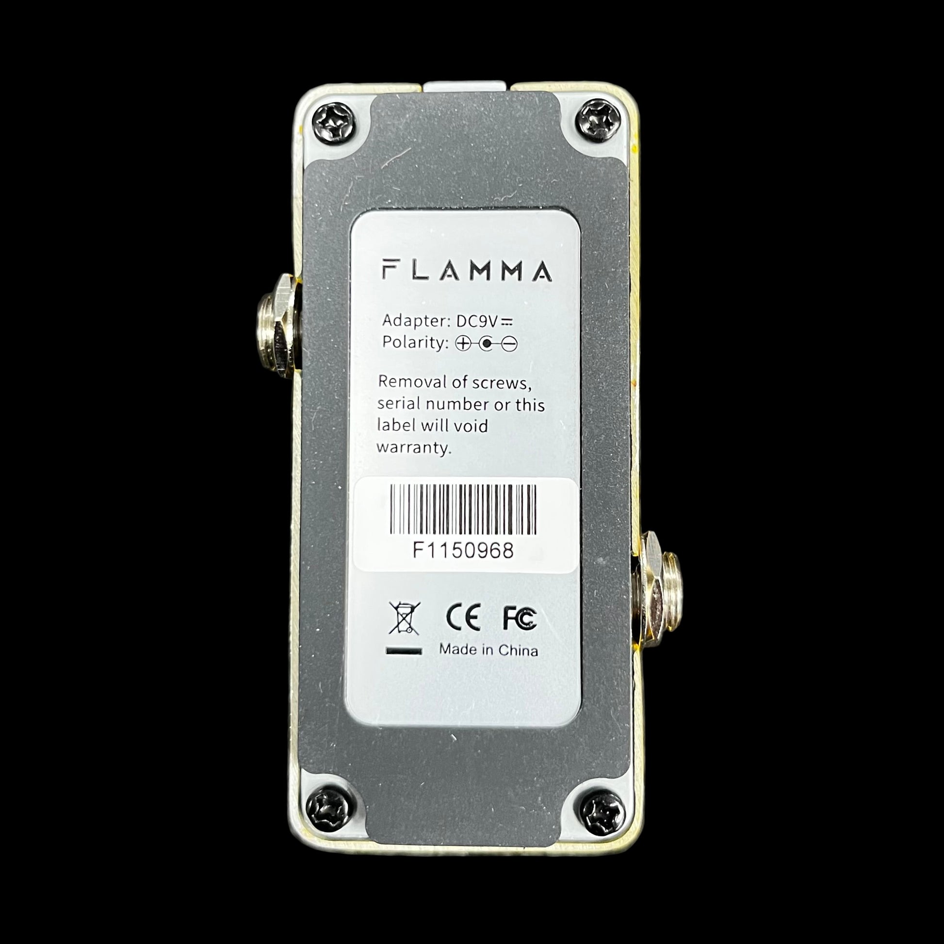 Bottom of Used Flamma FC07 Overdrive TFW2599