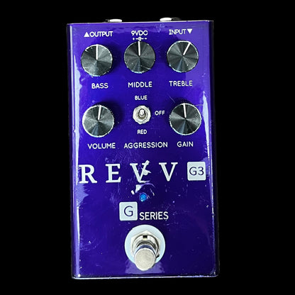 Top of Used Revv G3 Distortion Pedal TFW2609