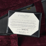 A black presentation box containing a C.F.