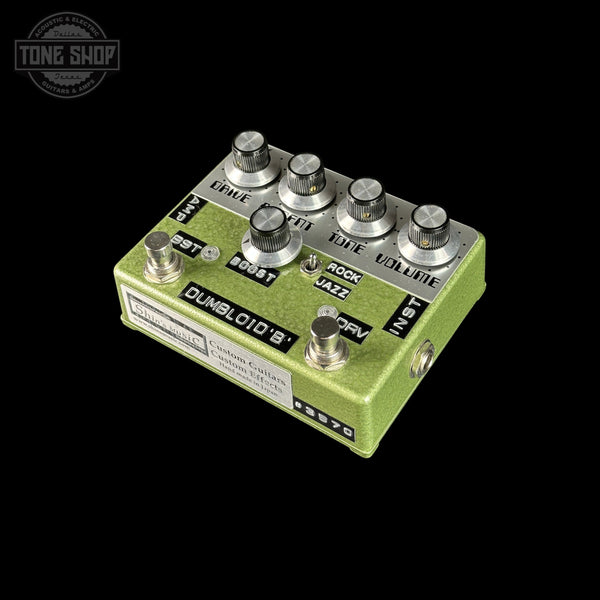 Front angle of Shin's Music Dumbloid Boost Special Green Hammer.