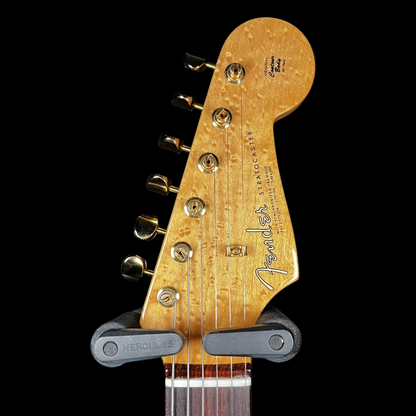 Headstock of Fender Custom Shop 56/63 Stratocaster NOS Arctic Pearl w/case