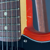 Wear at neck joint of Used 2025 Fender Player II Strat Refin.