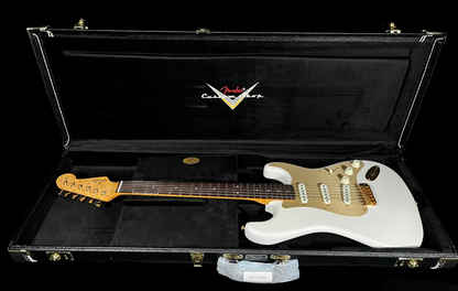 Guitar in case of Fender Custom Shop 56/63 Stratocaster NOS Arctic Pearl w/case