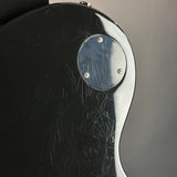 Wear on back of Used Vintage Single Cut Black.