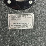 Back panel of Used Marshall 1965B 4x10 80hm.