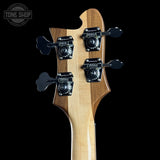 Back of headstock of Used Rickenbacker 4003 Mapleglo.