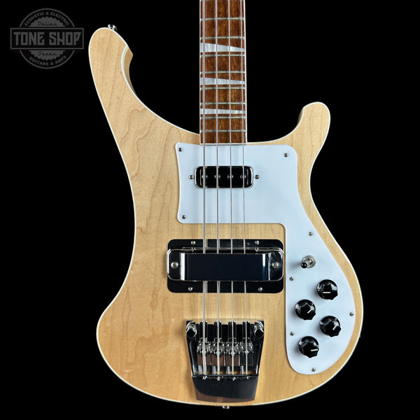 Front of Used Rickenbacker 4003 Mapleglo.