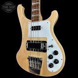 Front angle of Used Rickenbacker 4003 Mapleglo.