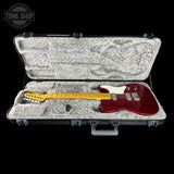 Used 2025 Fender 75th Anniversary Cabronita American Pro Tele Candy Apple Red in case.