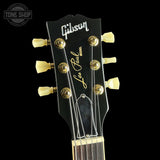 Headstock of Used 2024 Gibson Les Paul Classic Ebony.