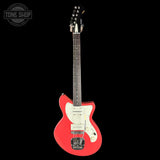 Full front of Used 2025 Collings 71M Fiesta Red.