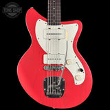 Front of Used 2025 Collings 71M Fiesta Red.