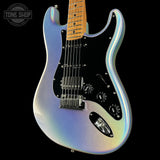 Front angle of Used 2024 Fender 70th Anniversary American Ultra II Stratocaster Amethyst.
