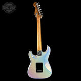Full back of Used 2024 Fender 70th Anniversary American Ultra II Stratocaster Amethyst.