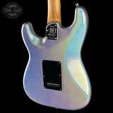 Back angle of Used 2024 Fender 70th Anniversary American Ultra II Stratocaster Amethyst.