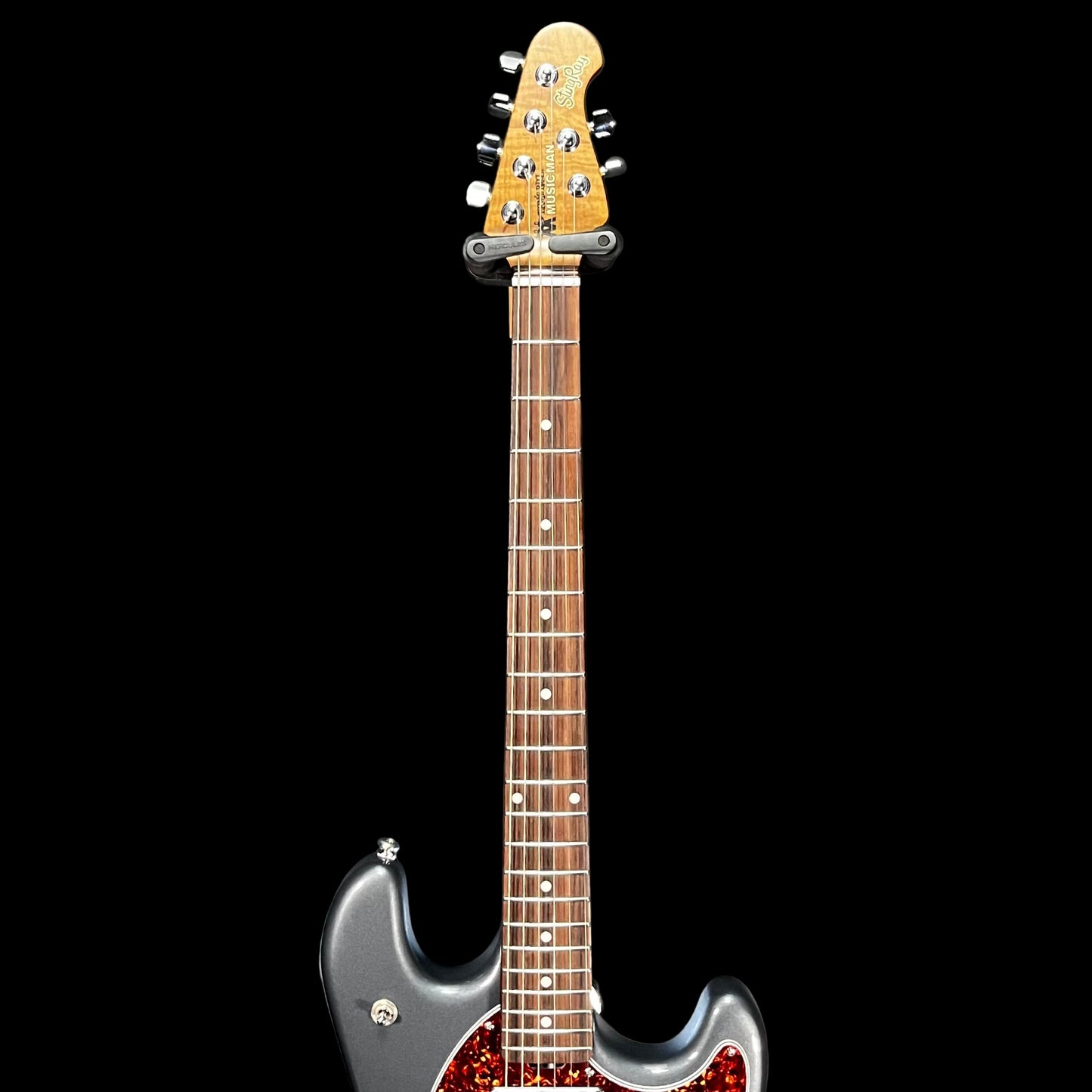 Neck of Used 2018 Music Man Stringray RS Charcoal Frost Roasted Neck RW Guitar w/Case TFW2641