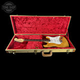 Used 2007 Fender Standard Stratocaster Natural Ash in case.