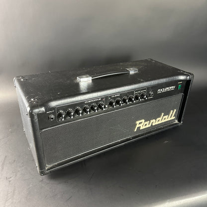 Front of Used Randall RX10RH 120w Guitar Head.