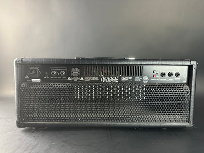 Back of Used Randall RX10RH 120w Guitar Head.