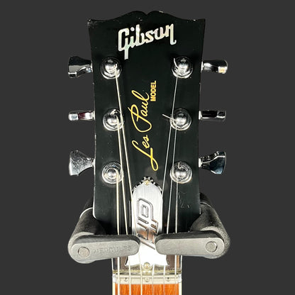 Headstock of Used 2018 Gibson HP High Performance Les Paul Hot Pink Fade w/Aluminum Flight Case TFW2642