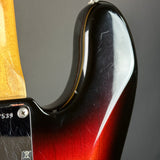 Wear on back of Used 2008 Fender American Vintage '62 Precision Bass Sunburst.