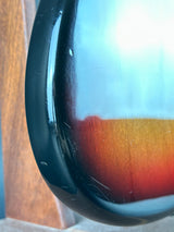Wear on back of Used 2008 Fender American Vintage '62 Precision Bass Sunburst.