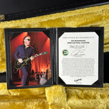 Certificate of authenticity for Used Epiphone Joe Bonamassa '59 Les Paul Antique Ebony.