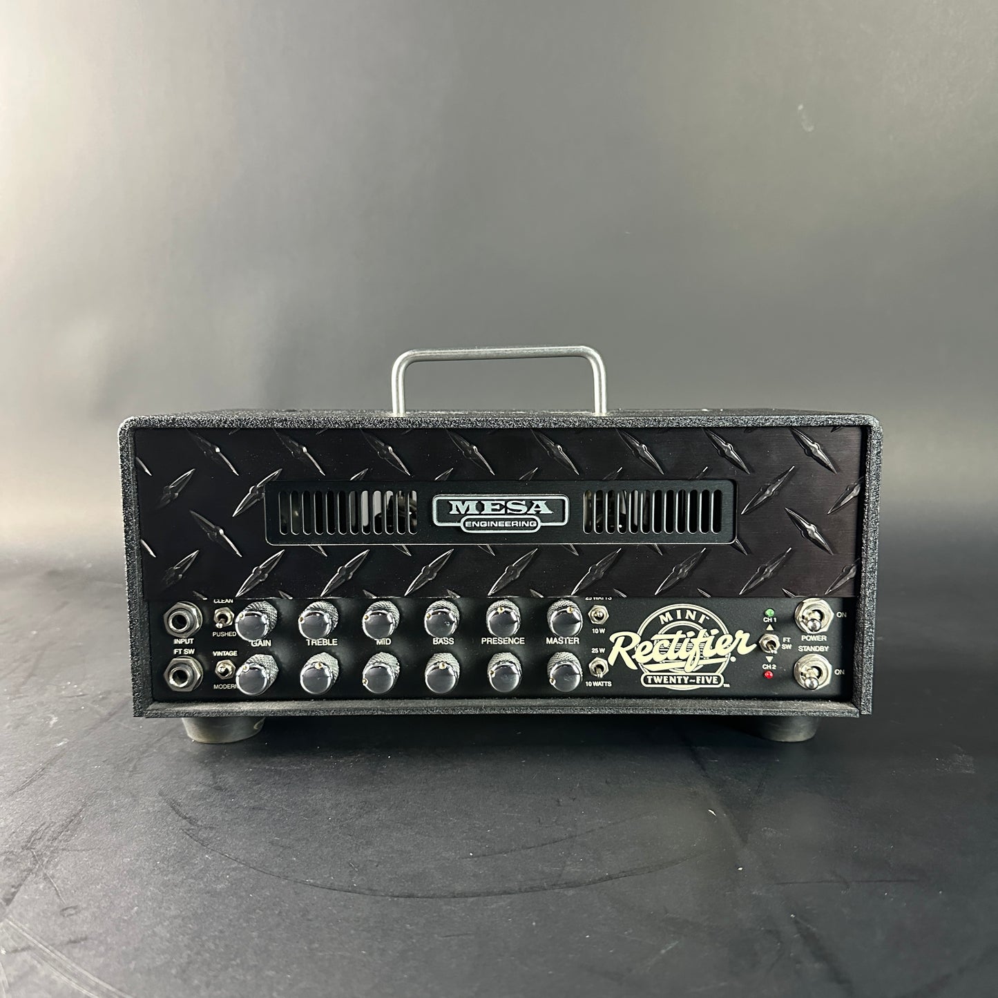 Front of Used Mesa Boogie Mini Rectifier 25w Head.