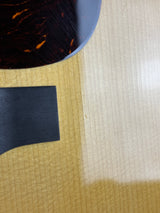 Ding on body of Used Martin Custom Shop OM-28 Adirondack / Wild East Indian Rosewood.