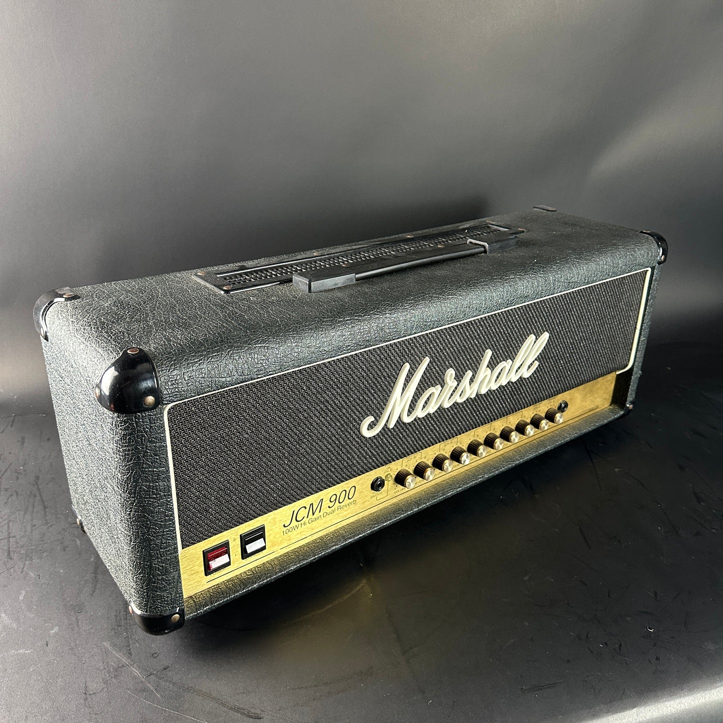 Front angle of Used Marshall JCM900 4100 100w.