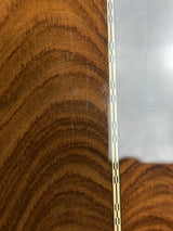 Wear on back of Used Martin Custom Shop OM-28 Adirondack / Wild East Indian Rosewood.