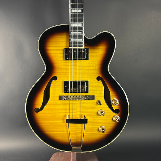 Front of Used Ibanez Artcore AF95FM-AYS.