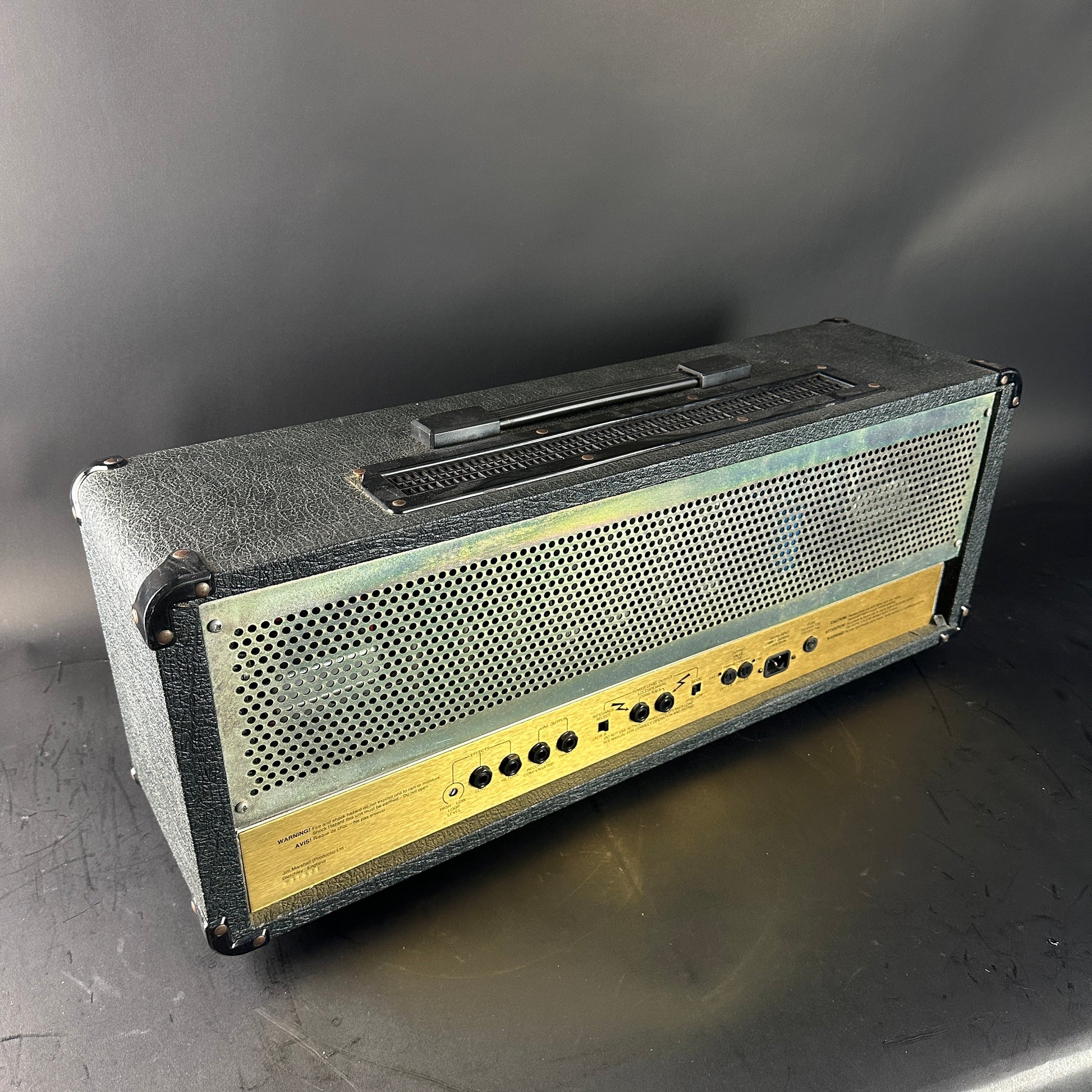 Back angle of Used Marshall JCM900 4100 100w.