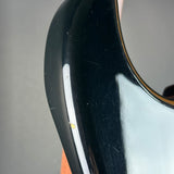 Wear on body of Used 1988 MIJ Squier Black.