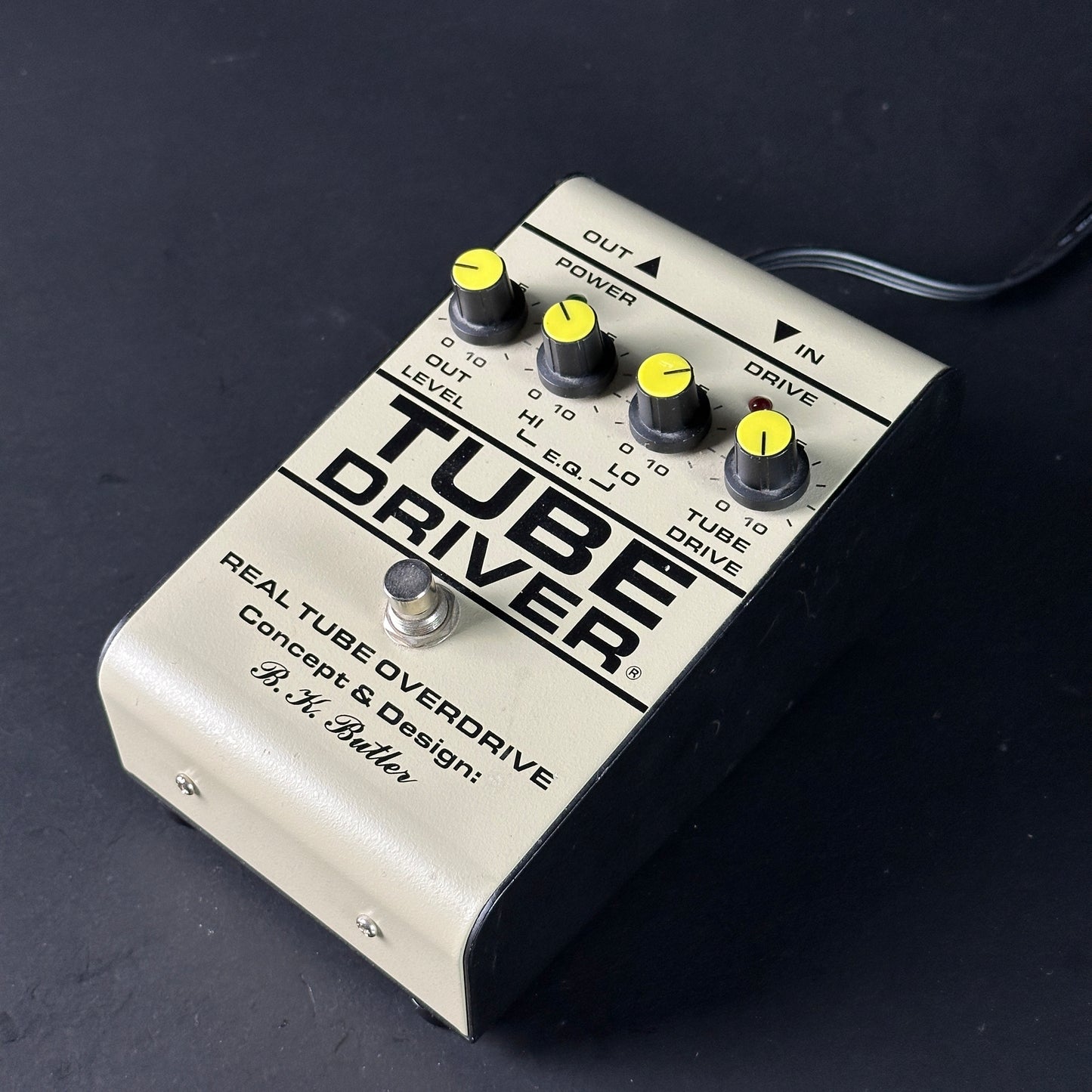 Top of Used 2007 B.K. Butler Real Tube Overdrive Tube Driver.