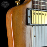 Wear on body of Vintage 1978 Gibson Explorer Natural.