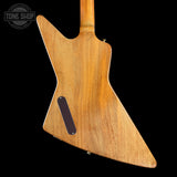 Back of Vintage 1978 Gibson Explorer Natural.