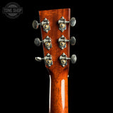 Back of headstock of Used Collings Baritone 1 A Adirondack/Mahogany.
