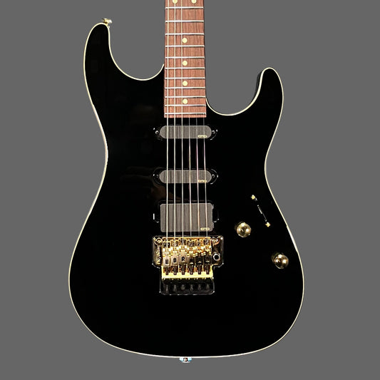 Front of Used 2021 Suhr Standard Legacy 01-LTD-0032 Black w/Case TFW2650