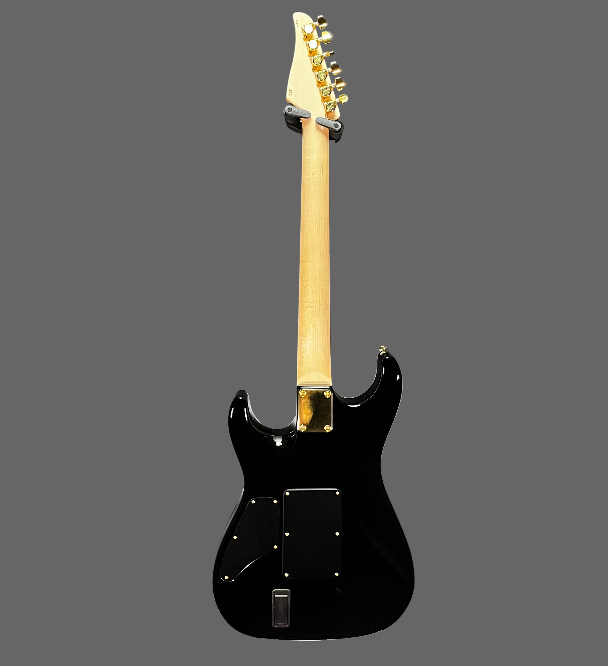 Full back of Used 2021 Suhr Standard Legacy 01-LTD-0032 Black w/Case TFW2650