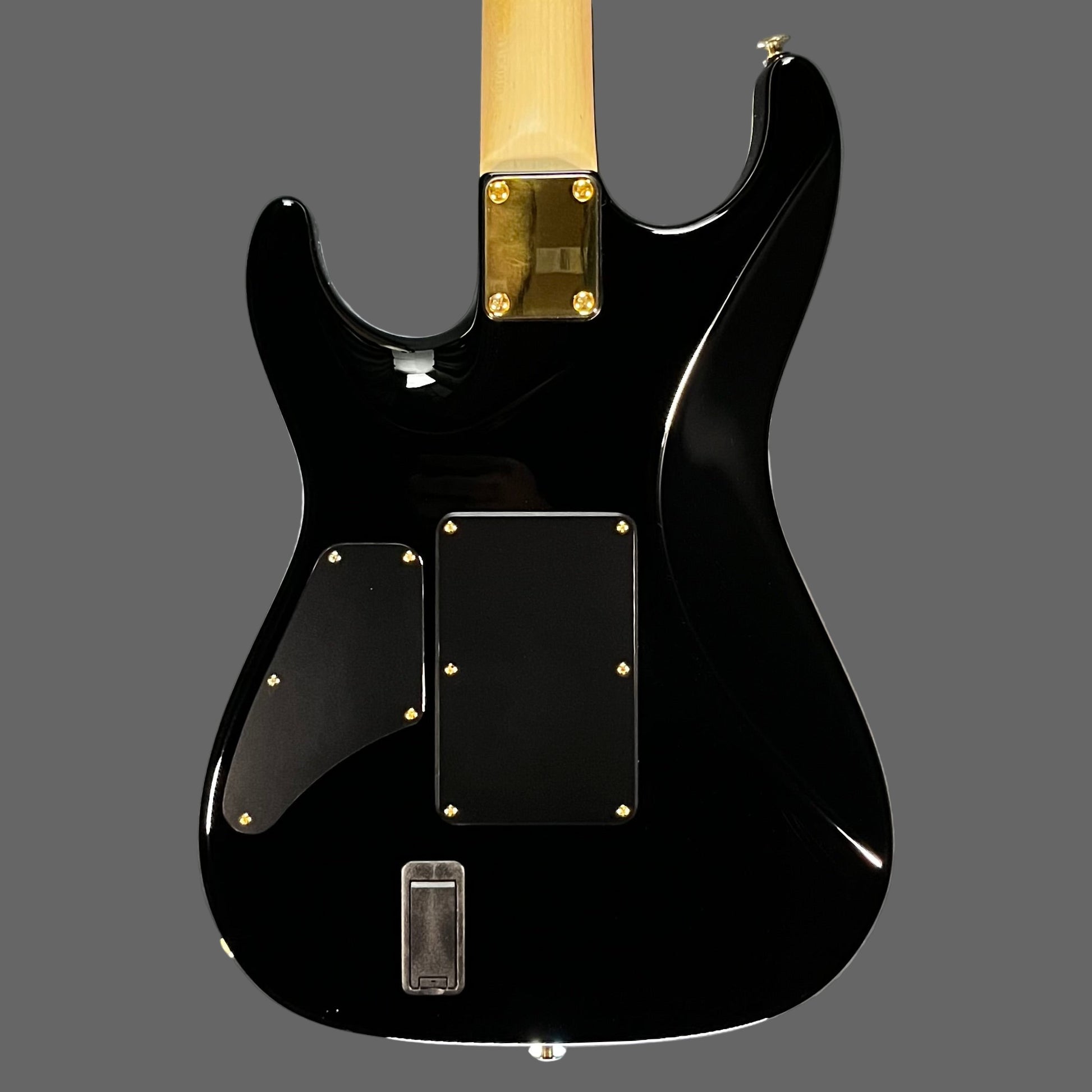 Back of Used 2021 Suhr Standard Legacy 01-LTD-0032 Black w/Case TFW2650