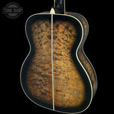 Back angle of Martin Custom Shop M Paisley Ember Burst.