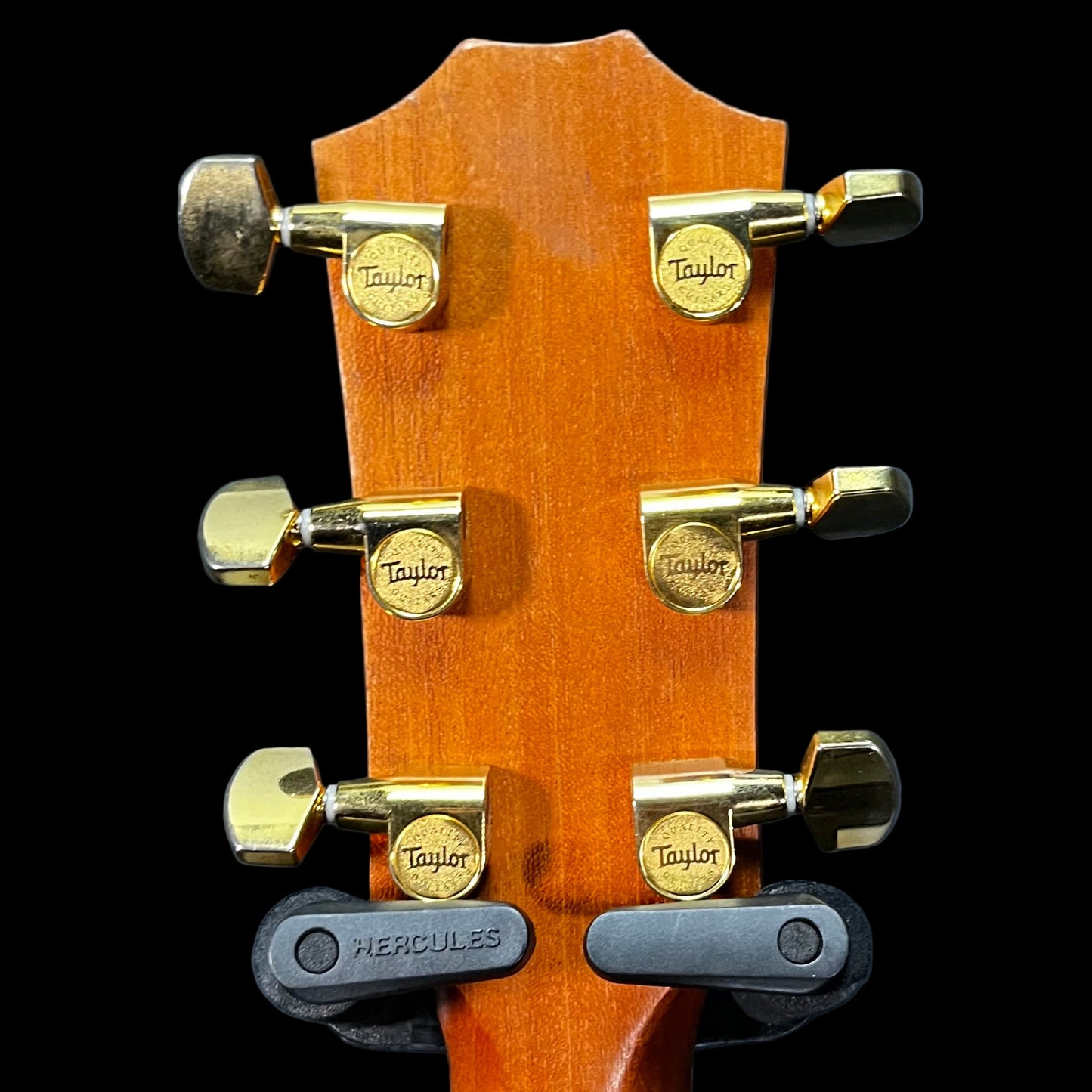 Back of headstock of Used 2019 Taylor 214ce-K DLX Natural w/Case TFW2647