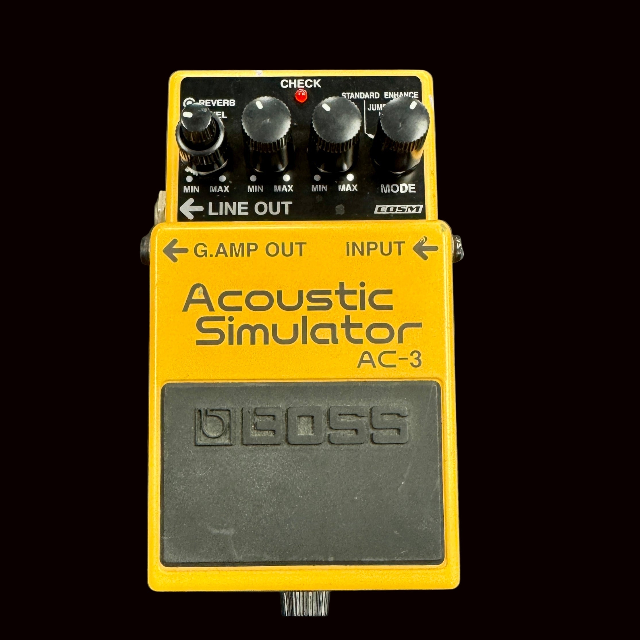 Used Boss AC-3 Acoustic Simulator Pedal TFW2587 – Tone Shop