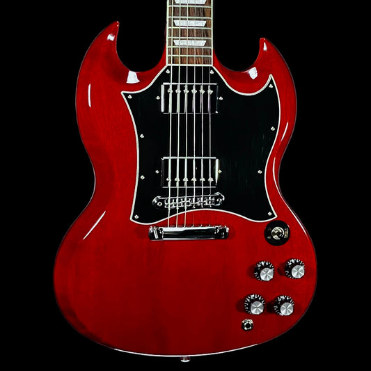 Front of Used 2019 Gibson SG Standard Cherry w/bag TFW2653