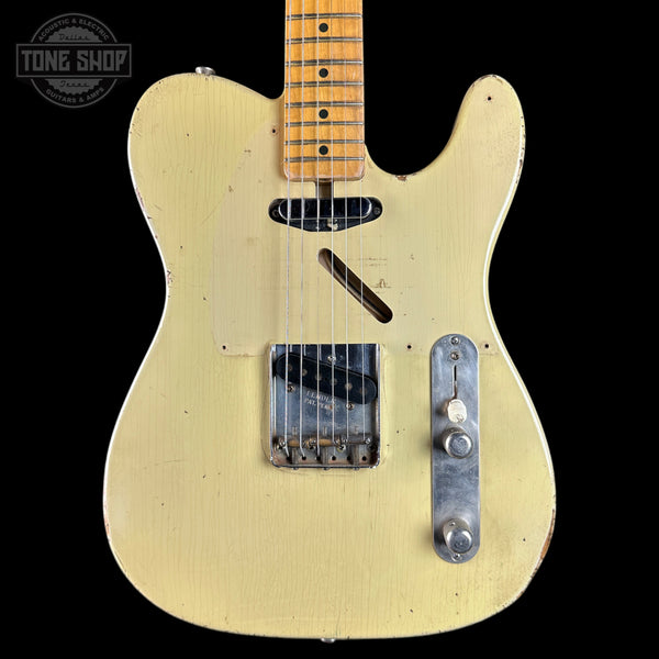 Front of Used 2010 Rebel Relic T-Style Blonde.