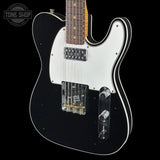 Front nagle of Used Fender Custom Shop 1960 Tele Custom Journeyman Relic Black w/ Matching Headstock.