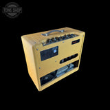 Back angle of Used Fender Blues Jr 15w 1x12 Amp.
